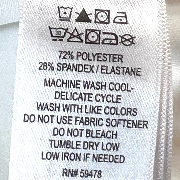 Tommy Bahama Golf White Quarter Zip Printed Stand Collar Casual Dress Large - Picture 9 of 10